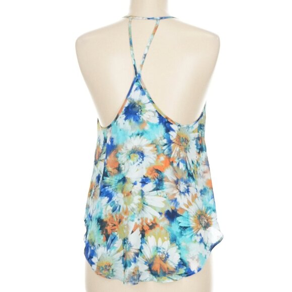 ASTR - Halter-Style Floral Tank Top - Picture 3 of 7
